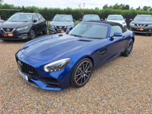 2018 Mercedes-Benz Amg Gt 4.0 V8 Biturbo Gpf (premium) Roadster Spds Dct Euro 6 (s/s) 2dr in Blue — image 5