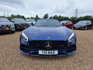 2018 Mercedes-Benz Amg Gt 4.0 V8 Biturbo Gpf (premium) Roadster Spds Dct Euro 6 (s/s) 2dr in Blue — image 6