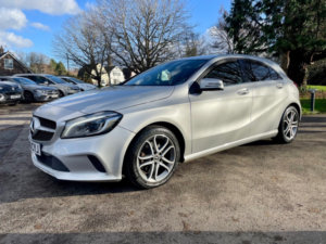 2018 Mercedes-Benz A Class 1.6 A180 Sport Edition Hatchback 5dr Petrol 7g-Dct Euro 6 (s/s) (122 Ps) in Silver — image 3