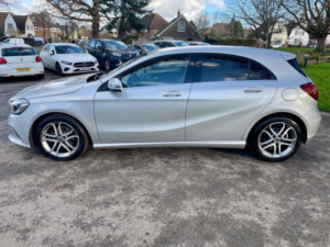 2018 Mercedes-Benz A Class 1.6 A180 Sport Edition Hatchback 5dr Petrol 7g-Dct Euro 6 (s/s) (122 Ps) in Silver — image 6