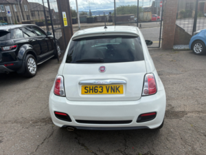 2013 Fiat 500 1.2 S Hatchback 3dr Petrol Manual Euro 5 (s/s) (69 Bhp) in White — image 4