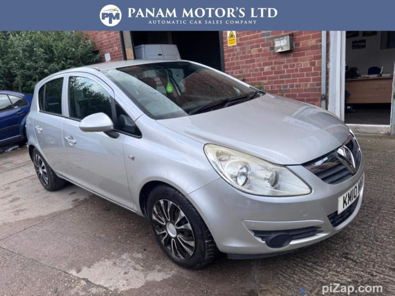 2010 Vauxhall Corsa 1.2i Ecoflex 16v Exclusiv Easytronic 5dr in Silver — image 1