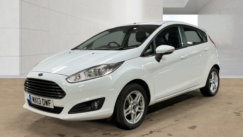 2013 Ford Fiesta 1.0t Ecoboost Zetec Hatchback 5dr Petrol Manual Euro 5 (s/s) (100 Ps) in White — image 1