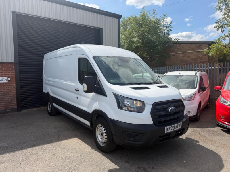 2020 Ford Transit 2.0 350 Ecoblue Leader Rwd L3 H2 Euro 6 (s/s) 5dr in White — image 1