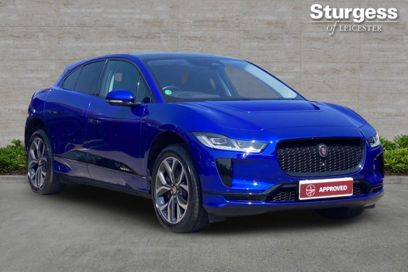2021 Jaguar I-Pace 400 90kwh Hse SUV 5dr Electric Auto 4WD (400 Ps) in Blue — image 1