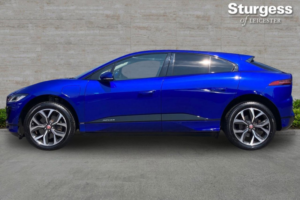 2021 Jaguar I-Pace 400 90kwh Hse SUV 5dr Electric Auto 4WD (400 Ps) in Blue — image 4