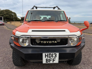2013 Toyota Fj Cruiser 4.0 4WD Off Road Pack in Orange — image 2