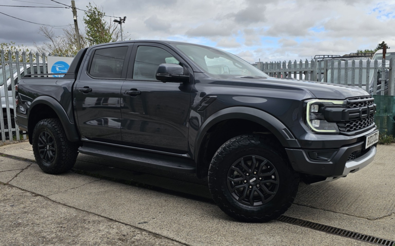 2023 Ford Ranger 3.0 Ranger Raptor Raptor Double Cab 3.0l Ecoboost V6 292ps 4WD Ft 10 Speed Automatic in Grey — image 1