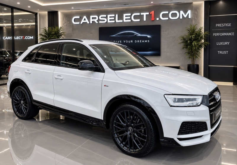 2017 Audi Q3 2.0 Tdi Black Edition in White — image 1