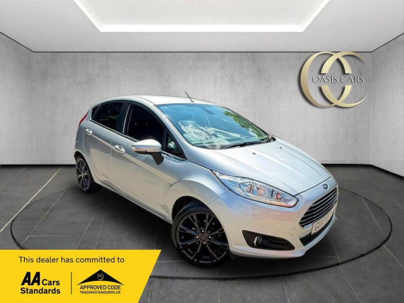 2017 Ford Fiesta 1.0t Ecoboost Titanium Euro 6 (s/s) 5dr in Silver — image 1