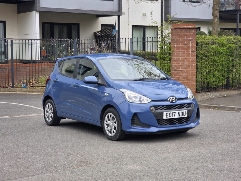 2017 Hyundai I10 1.2 Se Hatchback 5dr Petrol Manual Euro 6 (87 Ps) in Blue — image 1