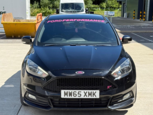 2015 Ford Focus 2.0t Ecoboost St-3 Euro 6 (s/s) 5dr in Black — image 3