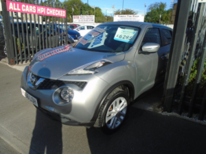 2016 Nissan Juke 1.2 Dig-T Acenta SUV 5dr Petrol Manual Euro 6 (s/s) (115 Ps) in Silver — image 3