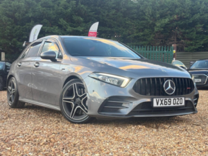 2019 Mercedes-Benz A Class 2.0 A35 Amg (executive) Spds Dct 4matic Euro 6 (s/s) 5dr in Grey — image 3