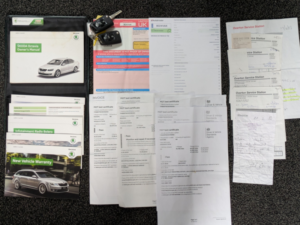 2014 Skoda Octavia 1.2 Tsi S 5 Door Manual. £35 Road Tax. 3 Owners. Cambelt Done At 52k. 7 Services. in Blue — image 3