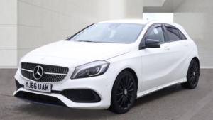 2016 Mercedes-Benz A Class 2.1 A200d Amg Line (premium) Hatchback 5dr Diesel 7g-Dct Euro 6 (s/s) (136 Ps) in White — image 2