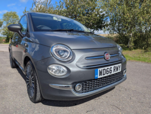 2017 Fiat 500 1.3 New 500 1.3 Multijet 95hp Lounge in Grey — image 2