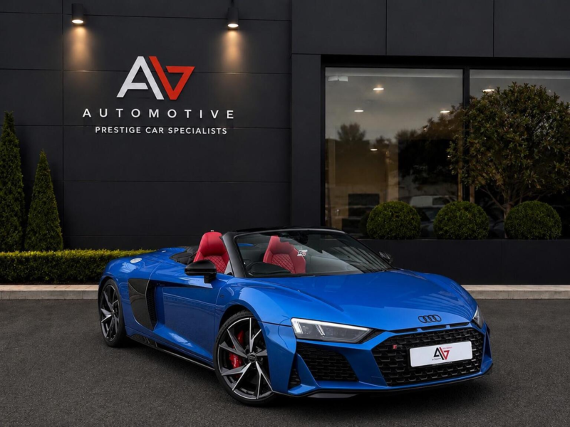 2023 Audi R8 5.2 Fsi V10 Performance Edition Spyder S Tronic Quattro Euro 6 (s/s) 2dr in Blue — image 1