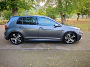 2018 Volkswagen Golf 2.0 Tsi R DSG 4motion Euro 6 (s/s) 5dr in Grey — image 3