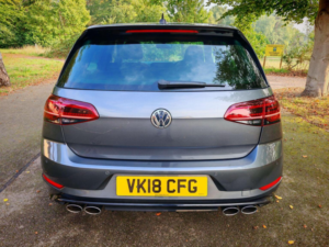 2018 Volkswagen Golf 2.0 Tsi R DSG 4motion Euro 6 (s/s) 5dr in Grey — image 5
