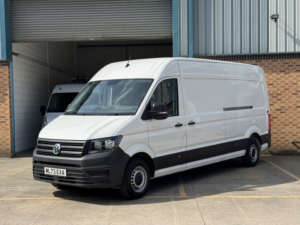 2023 Volkswagen Crafter 2.0 Tdi Cr35 Trendline Fwd Lwb High Roof Euro 6 (s/s) 5dr in White — image 2