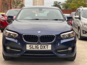 2016 BMW 2 Series 1.5 218i Sport Euro 6 (s/s) 2dr in Blue — image 3