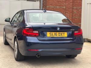 2016 BMW 2 Series 1.5 218i Sport Euro 6 (s/s) 2dr in Blue — image 6