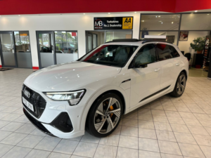 2021 Audi E-Tron 55 Vorsprung in White — image 5