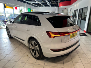 2021 Audi E-Tron 55 Vorsprung in White — image 6