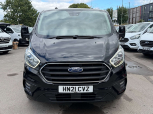 2021 Ford Transit Custom 2.0 280 Ecoblue Limited Panel Van 5dr Diesel Manual L1 H1 Euro 6 (s/s) (130 Ps) in Black — image 4
