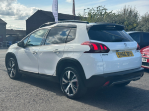 2016 Peugeot 2008 1.2 Puretech Gt Line SUV 5dr Petrol Manual Euro 6 (s/s) (110 Ps) in White — image 3