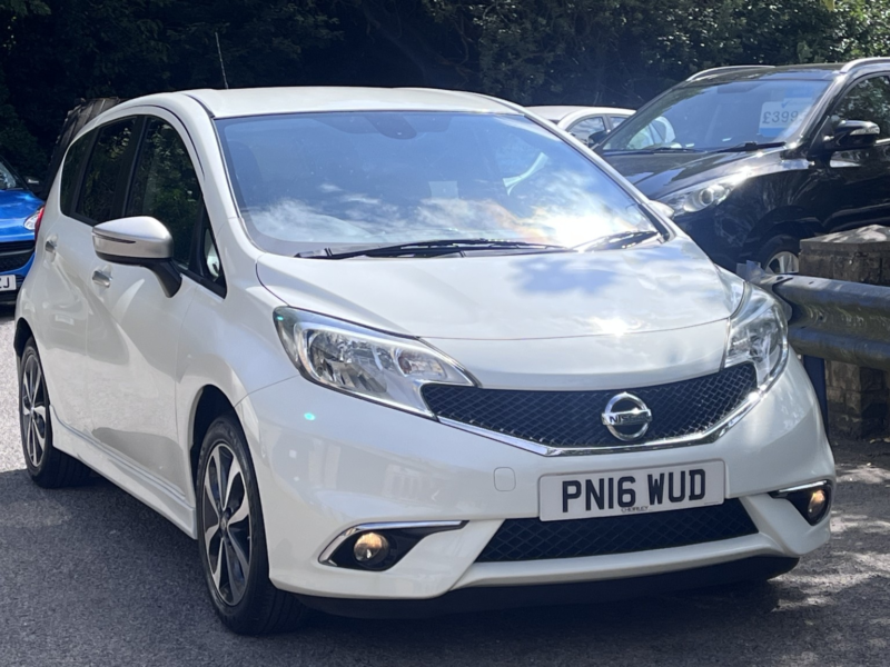 2016 Nissan Note 1.2 N-Tec Hatchback 5dr Petrol Manual Euro 6 (s/s) (80 Ps) + £20 Road Tax + in White — image 1