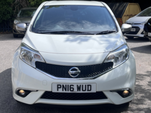2016 Nissan Note 1.2 N-Tec Hatchback 5dr Petrol Manual Euro 6 (s/s) (80 Ps) + £20 Road Tax + in White — image 2
