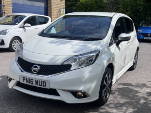 2016 Nissan Note 1.2 N-Tec Hatchback 5dr Petrol Manual Euro 6 (s/s) (80 Ps) + £20 Road Tax + in White — image 3