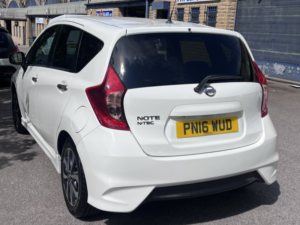 2016 Nissan Note 1.2 N-Tec Hatchback 5dr Petrol Manual Euro 6 (s/s) (80 Ps) + £20 Road Tax + in White — image 4