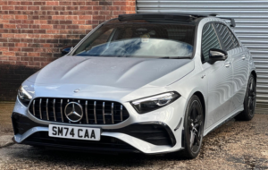 2024 Mercedes-Benz A Class 2.0 A35h Mhev Amg (premium Plus) 7g-Dct 4matic Euro 6 (s/s) 5dr in Silver — image 4
