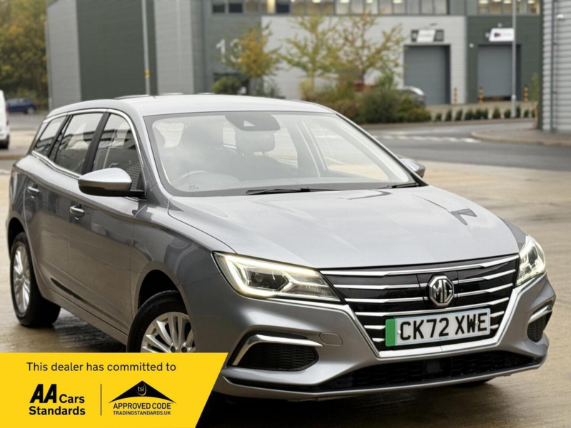 2022 MG Mg5 61.1kwh Excite Long Range Auto 5dr in Silver — image 1