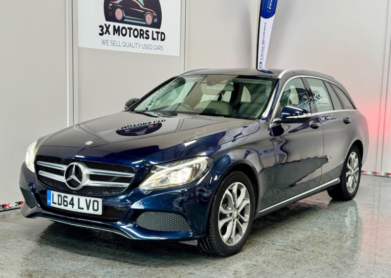 2014 Mercedes-Benz C Class 2.0 C200 Sport 7g-Tronic+ Euro 6 (s/s) 5dr in Blue — image 1