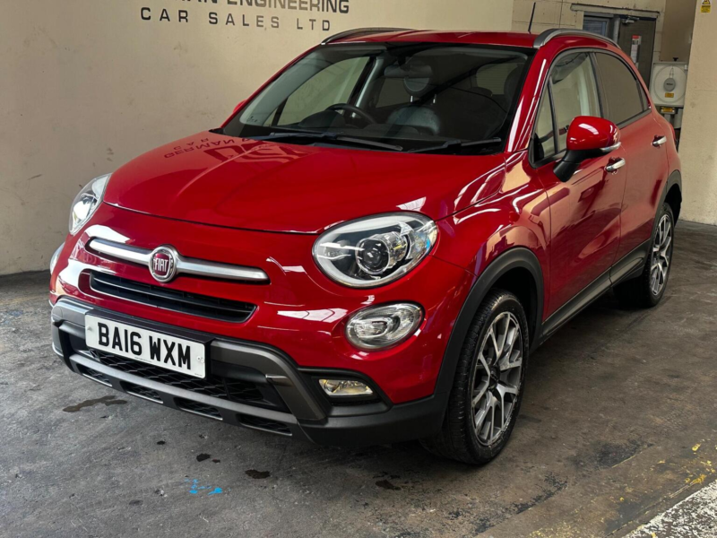 2016 Fiat 500x 2.0 Multijetii Cross Plus Auto 4WD Euro 6 (s/s) 5dr in Red — image 1