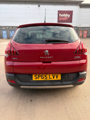2015 Peugeot 3008 1.6 Bluehdi Allure SUV 5dr Diesel Manual Euro 6 (s/s) (120 Ps) in Red — image 4