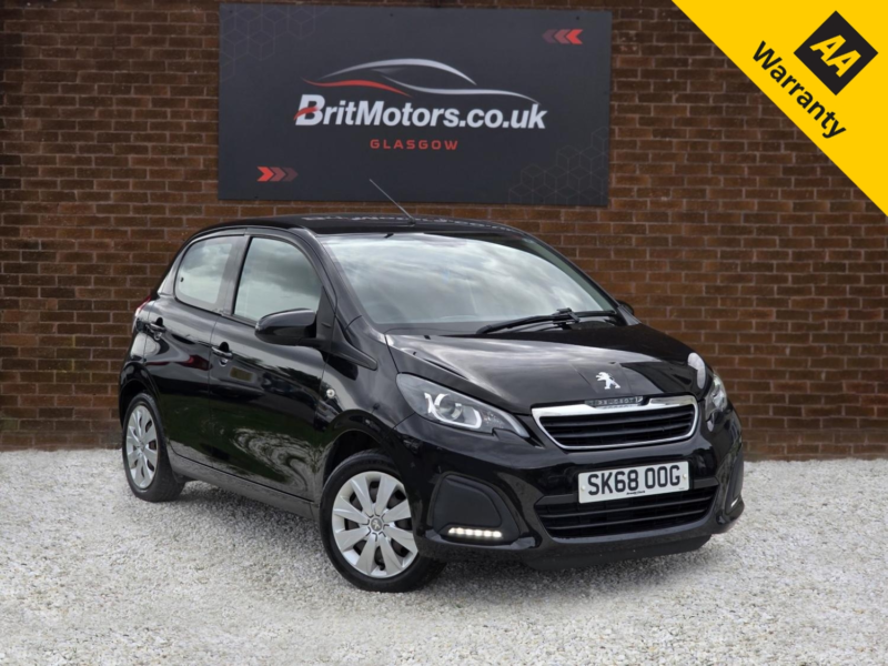 2018 Peugeot 108 1.0 Active in Black — image 1