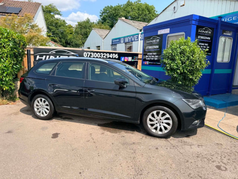 2016 SEAT Leon 1.6 Tdi Se Sport Tourer 5dr Diesel Manual Euro 6 (s/s) (110 Ps) in Black — image 1