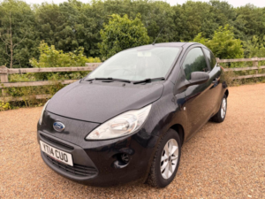 2014 Ford Ka 1.2 Studio Connect Euro 5 (s/s) 3dr in Black — image 4