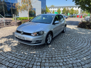2015 Volkswagen Golf 1.6 Tdi Bluemotion Tech Match DSG Euro 6 (s/s) 5dr in Silver — image 3