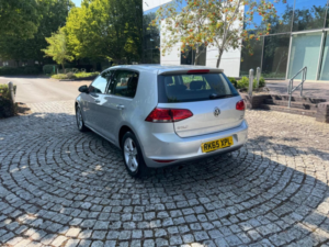 2015 Volkswagen Golf 1.6 Tdi Bluemotion Tech Match DSG Euro 6 (s/s) 5dr in Silver — image 4