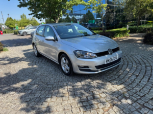2015 Volkswagen Golf 1.6 Tdi Bluemotion Tech Match DSG Euro 6 (s/s) 5dr in Silver — image 5