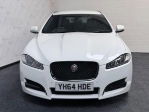 2014 Jaguar Xf 3.0d V6 R-Sport Sportbrake Auto Euro 5 (s/s) 5dr in White — image 3