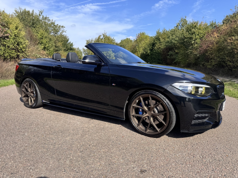 2018 BMW 2 Series 3.0 M240i Convertible in Black — image 1