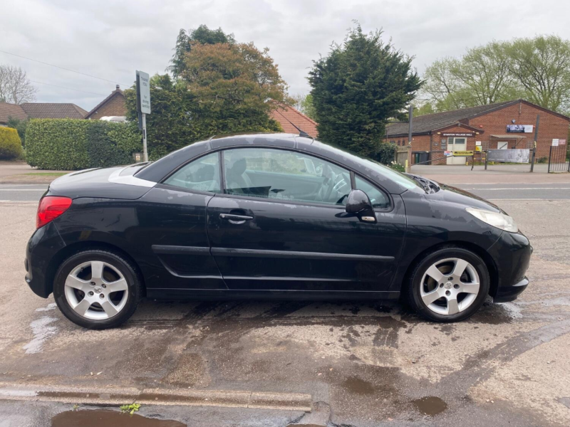 2009 Peugeot 207 Cc 1.6 16v Sport Convertible in Black — image 1