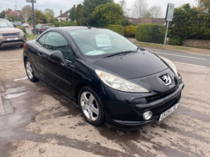 2009 Peugeot 207 Cc 1.6 16v Sport Convertible in Black — image 2